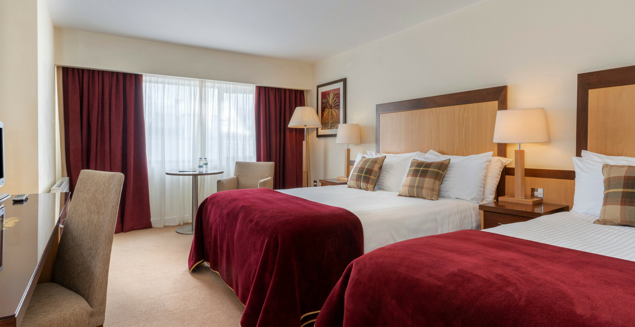 Headfort Arms Hote Bedroom