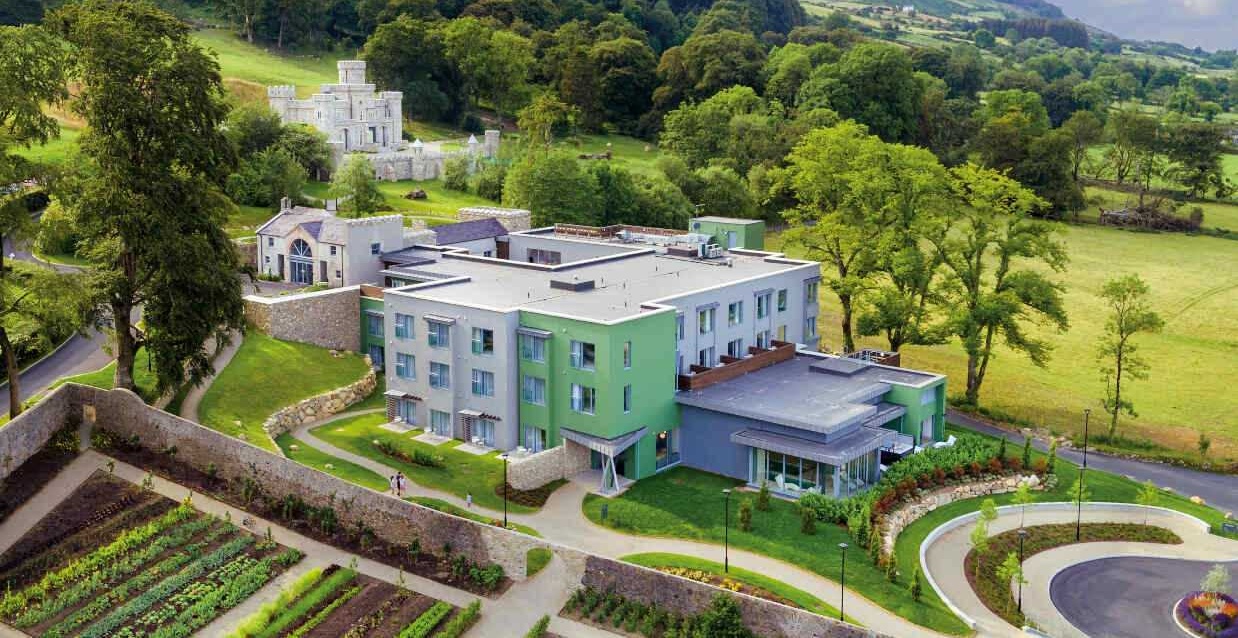 Killeavy Castle Estate Aerial Shot