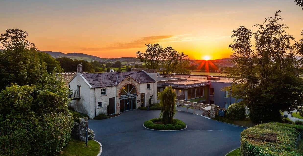 Sunrise At Killeavy Castle Estate 1