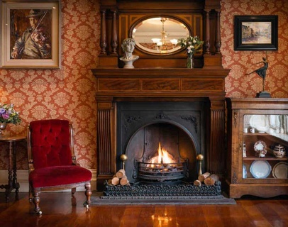 Arbutus Hotel Fireplace 2 1 1