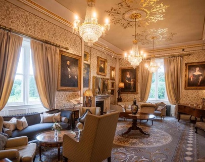Cabra Castle Gold Room