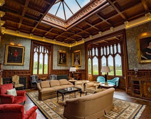 Markree Castle Billiard Room