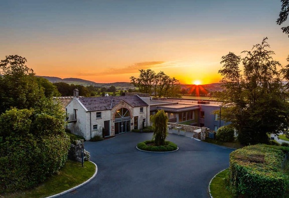 Sunrise At Killeavy Castle Estate