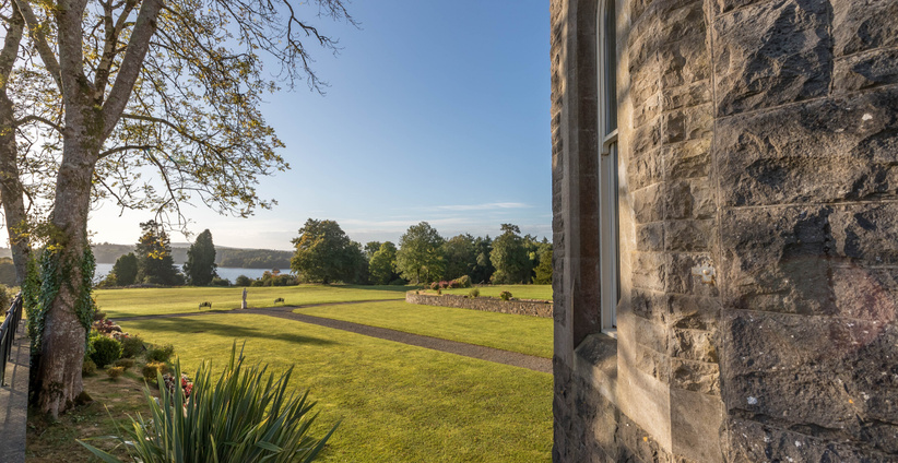 Kilronan Castle Exterior Sun