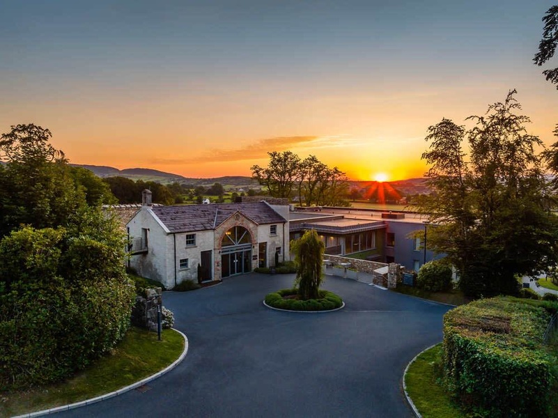 Sunrise At Killeavy Castle Estate