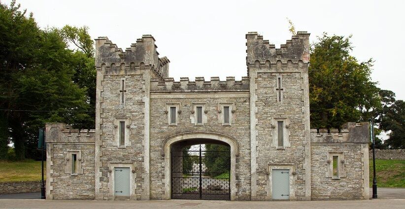 Bellingham Castle Front Gates 3 Resized